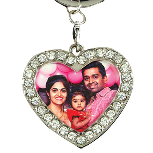 STONES EMBEDDED  SUKHOI KEYCHAIN-SINGLE SIDE