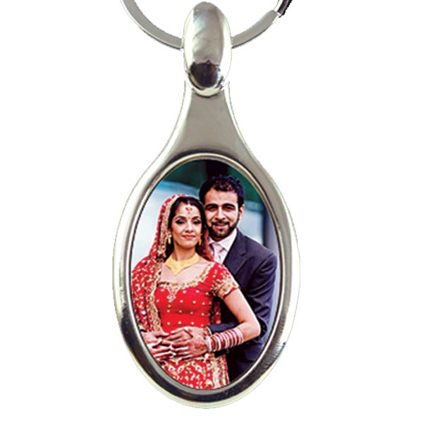 METAL KEYCHAIN -DOUBLE SIDE PHOTOS