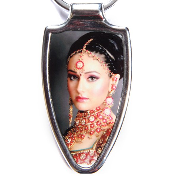 METAL KEYCHAIN -SINGLE SIDE PHOTOS