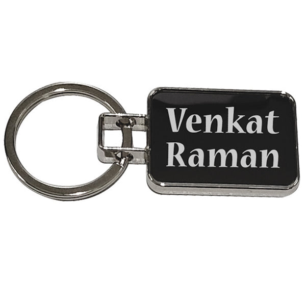 GUN METAL KEYCHAIN