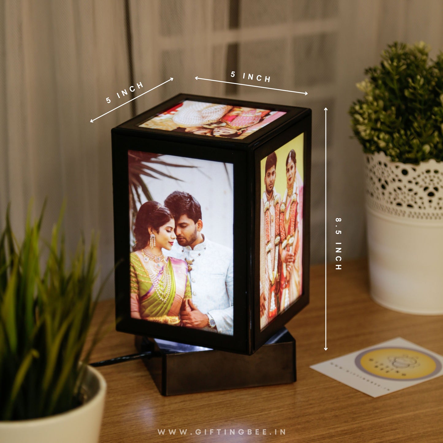 LED ROTATING CUBE