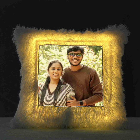 PERSONALISED LED CUSHION - SQUARE
