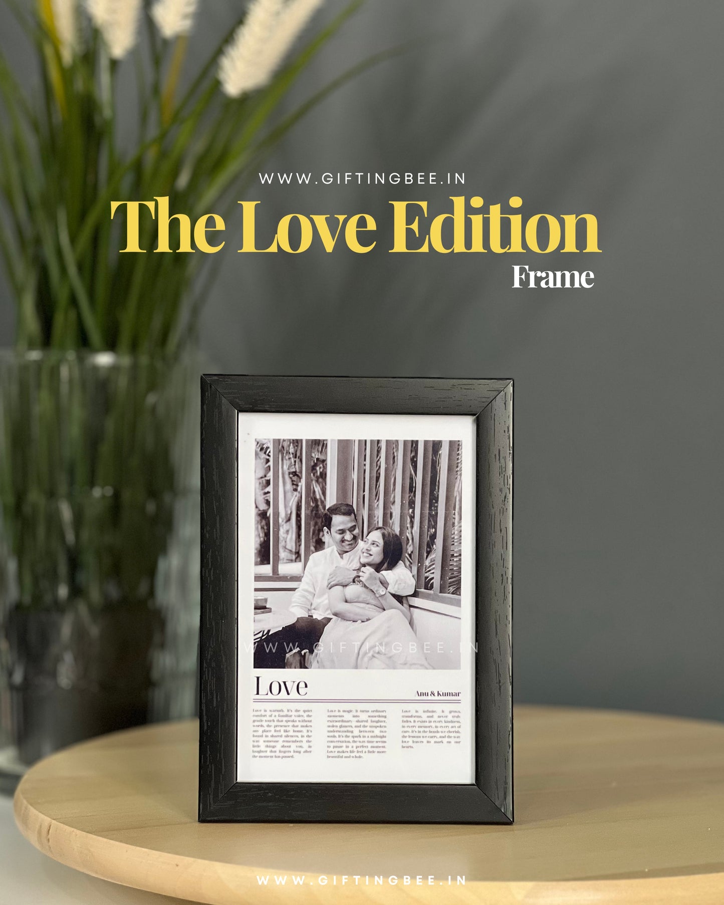 THE LOVE EDITION FRAME