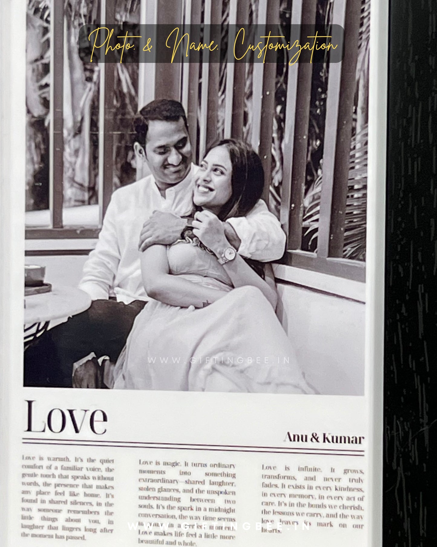 THE LOVE EDITION FRAME
