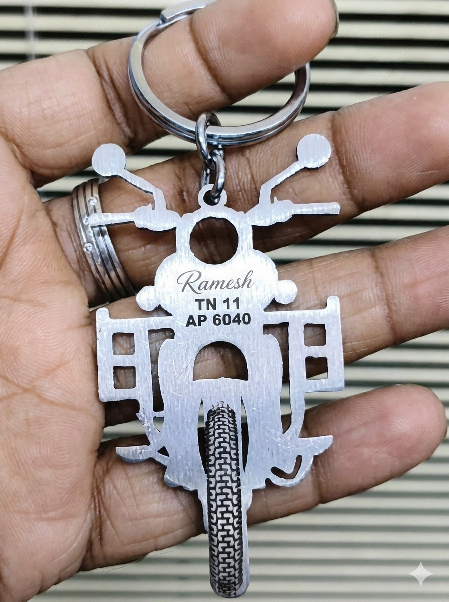 SS BIKE FRONT SIDE KEYCHAIN