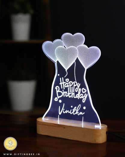 ACRYLIC TABLETOP - HAPPY BIRTHDAY