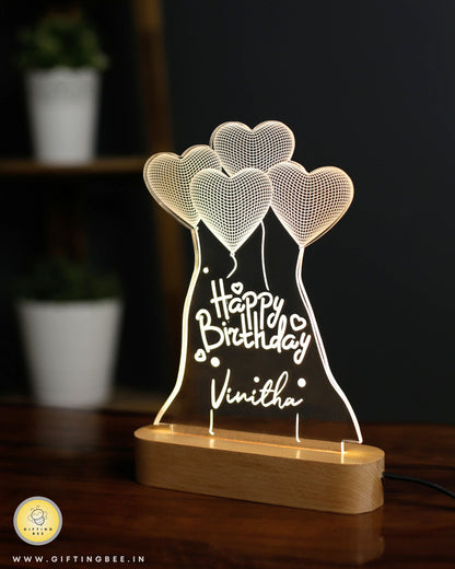 ACRYLIC TABLETOP - HAPPY BIRTHDAY