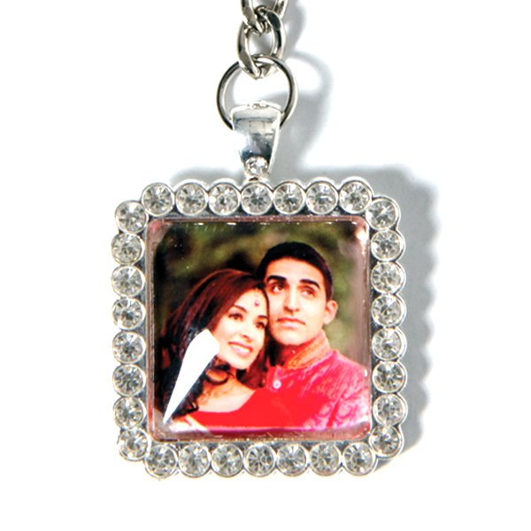 STONES EMBEDDED  SUKHOI KEYCHAIN-SINGLE SIDE SMALL