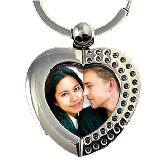 METAL KEYCHAIN -SINGLE SIDE PHOTOS