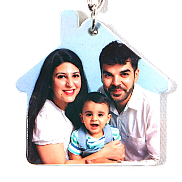LONGLASTING POLYMER KEYCHAIN-DOUBLE SIDE