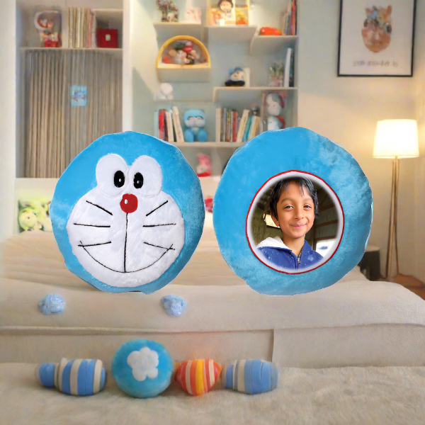 CARTOON PILLOW- DORAEMON