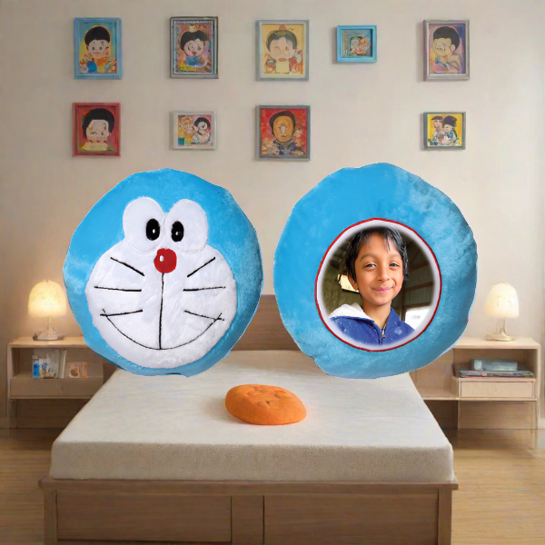 CARTOON PILLOW- DORAEMON