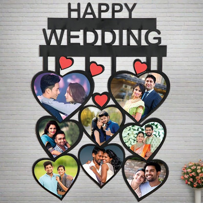 8 HEARTS COLLAGE- HAPPY( BIRTHDAY,WEDDING,ANNIVERSARY)