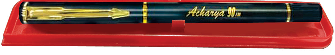 GOLD  COLOUR PENS WITH BOX