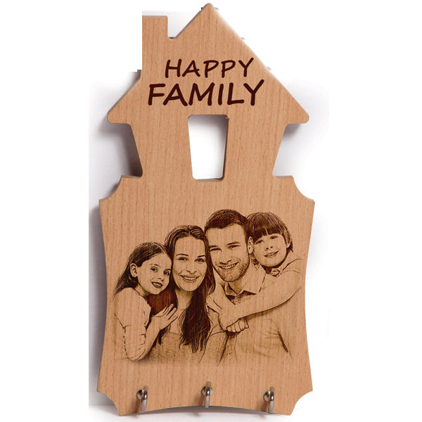 WOOD KEY HOLDER