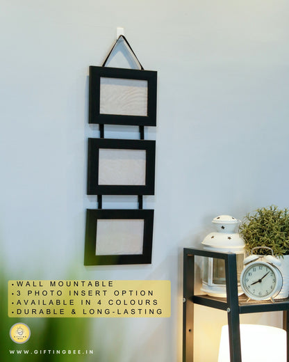 HANGING COLLAGE FRAME - BLACK