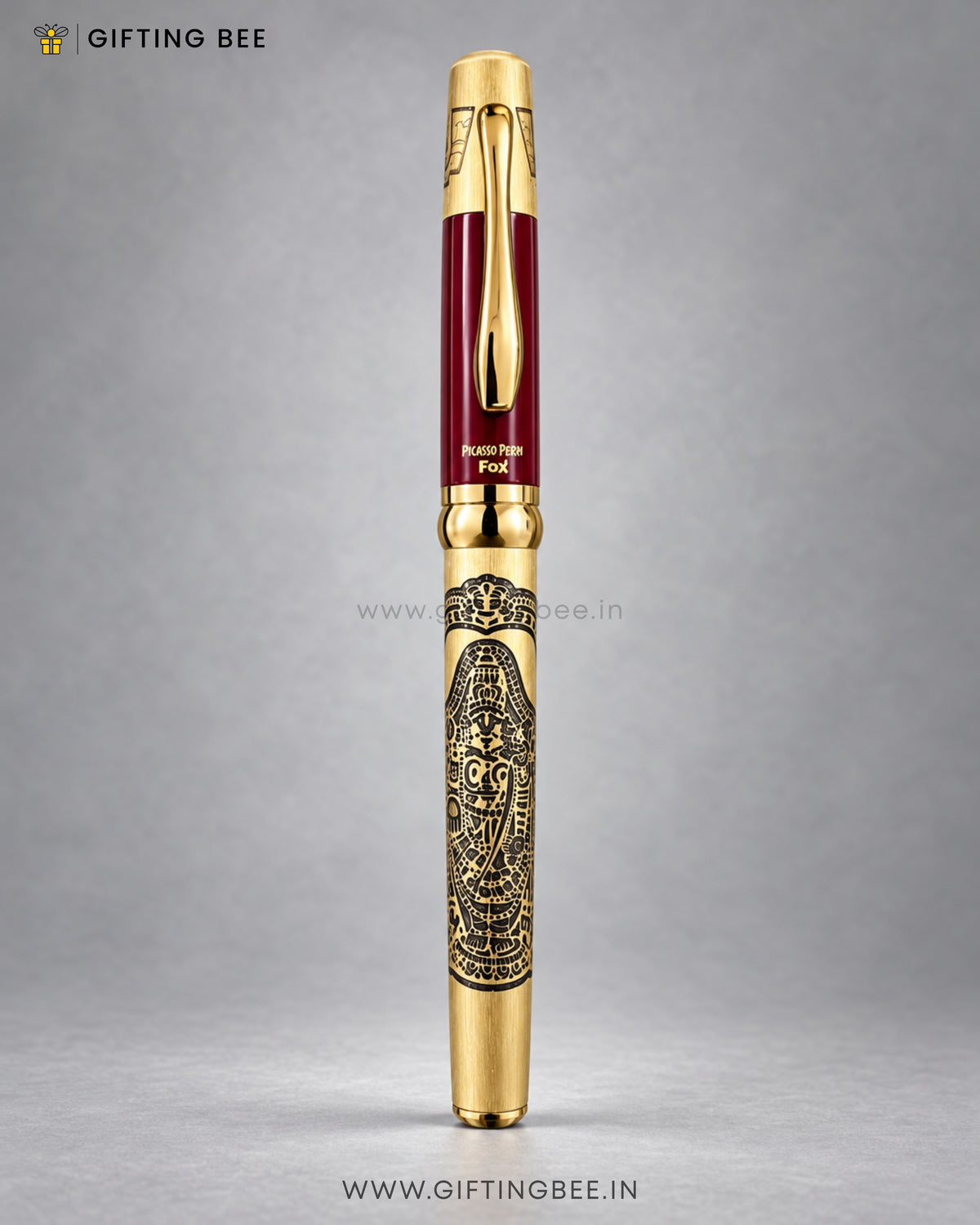 ETCHED RED GOLD GOD PEN - BALAJI