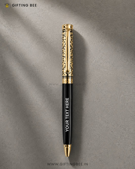 DESIGNER BLACK & GOLD PEN