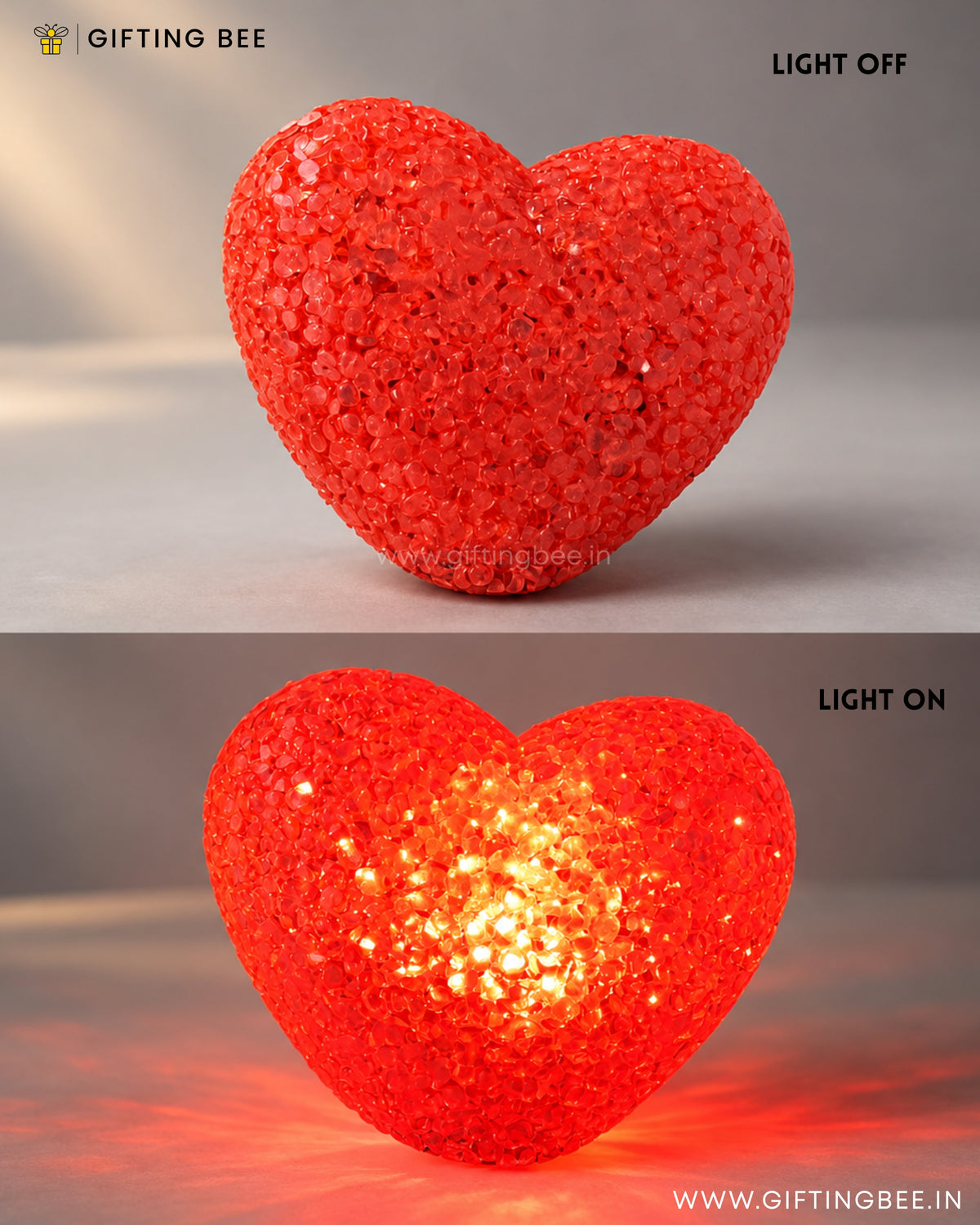 LED  RED HEART