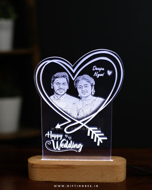 ACRYLIC TABLE TOP - HEART