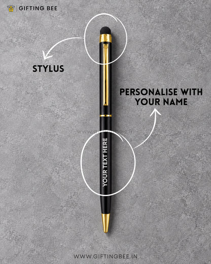 METAL BLACK STYLUS  PEN