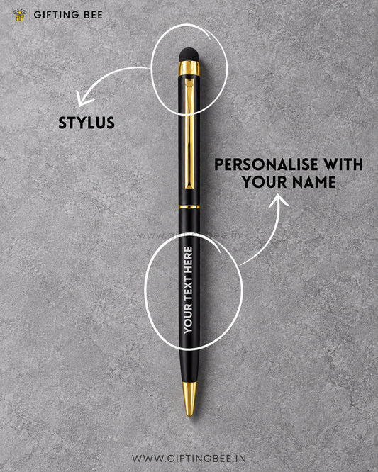 METAL BLACK STYLUS  PEN