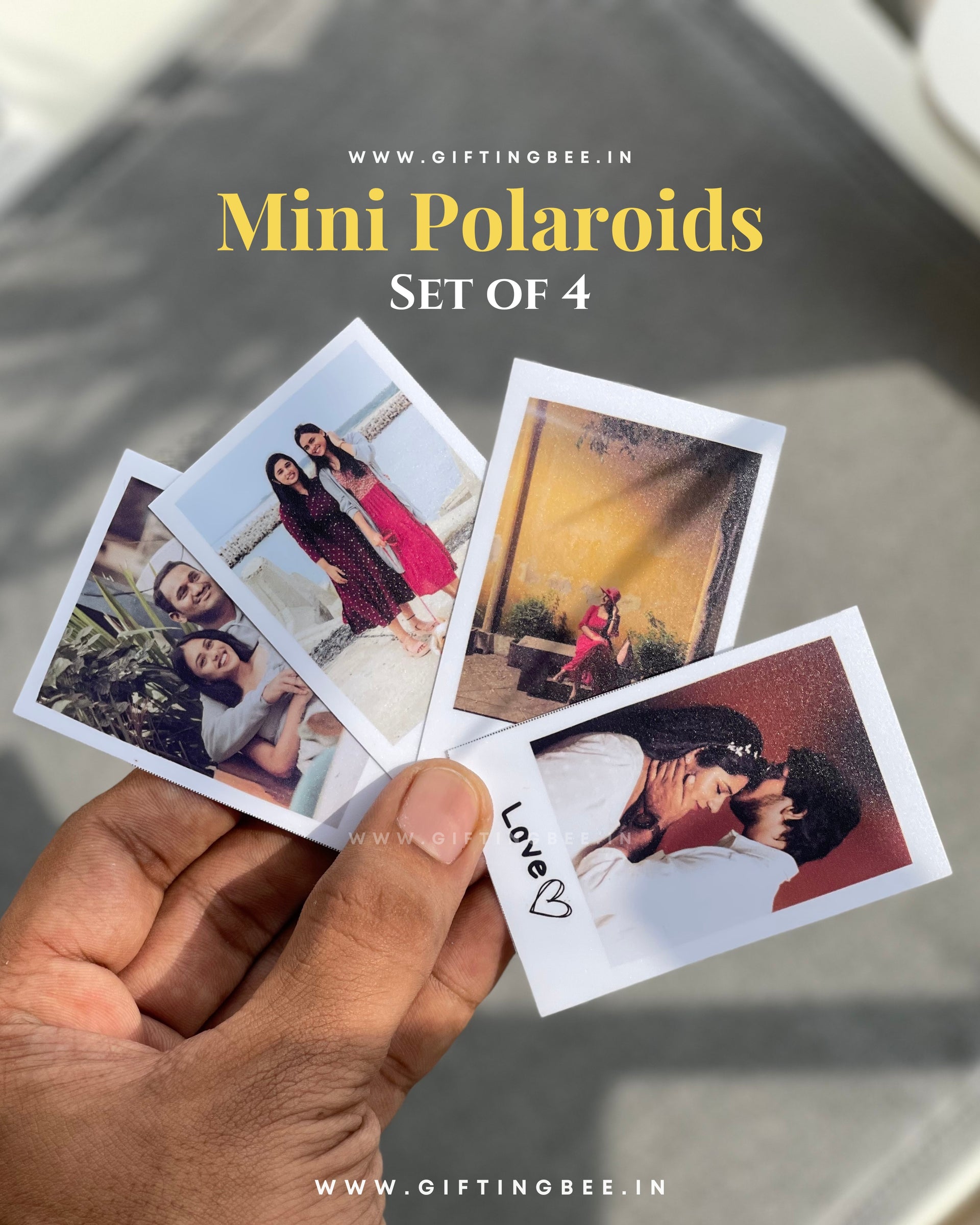 MINI POLAROID PRINTS – Gifting Bee