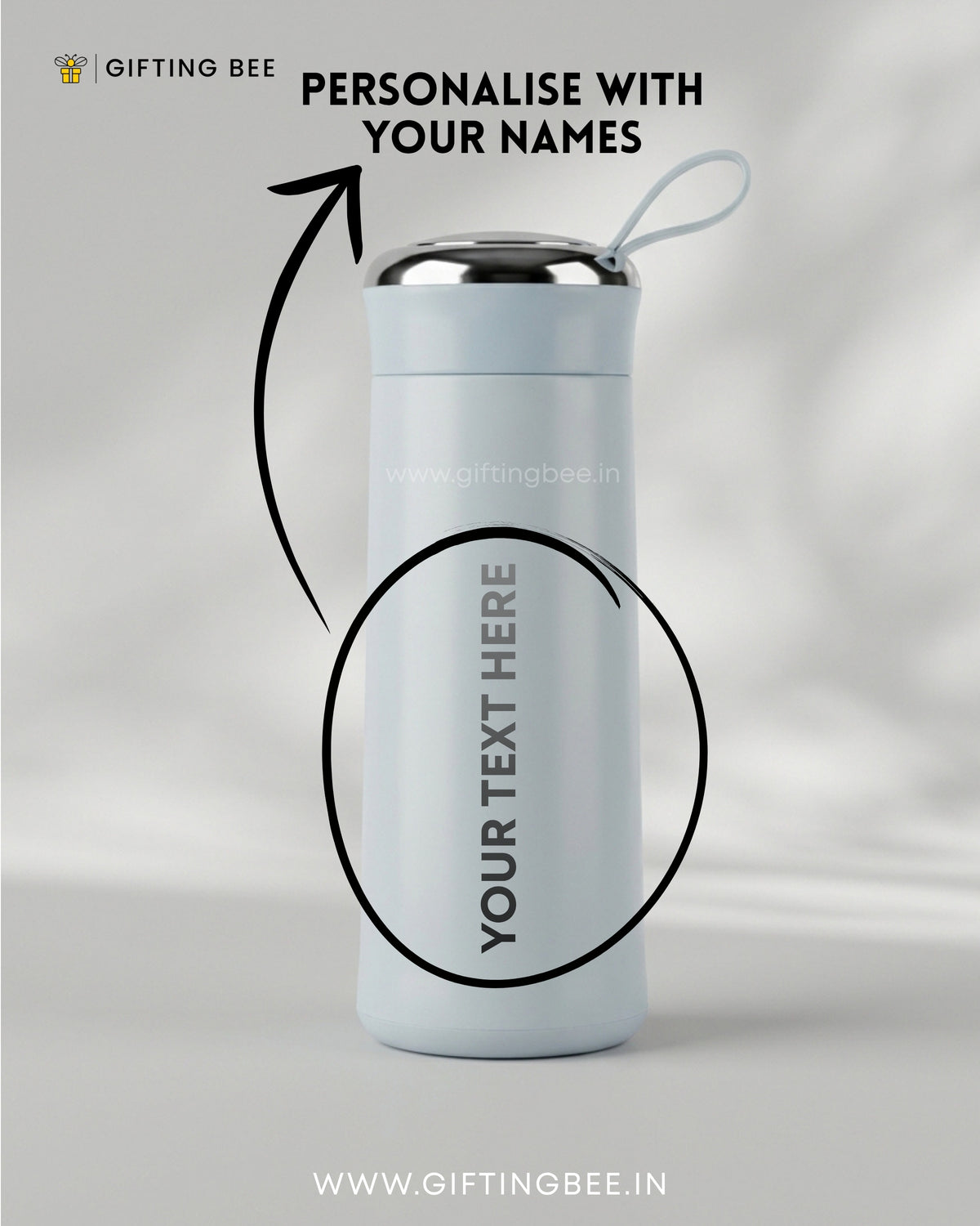 PERSONALISED NICE BOTTLE - BLUE