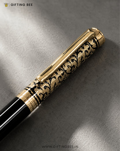 DESIGNER BLACK & GOLD PEN