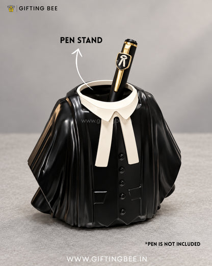 Lawyer Coat Pen Stand