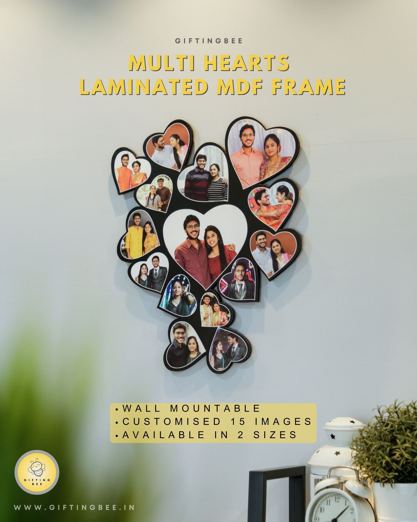 MULTI HEARTS FRAME