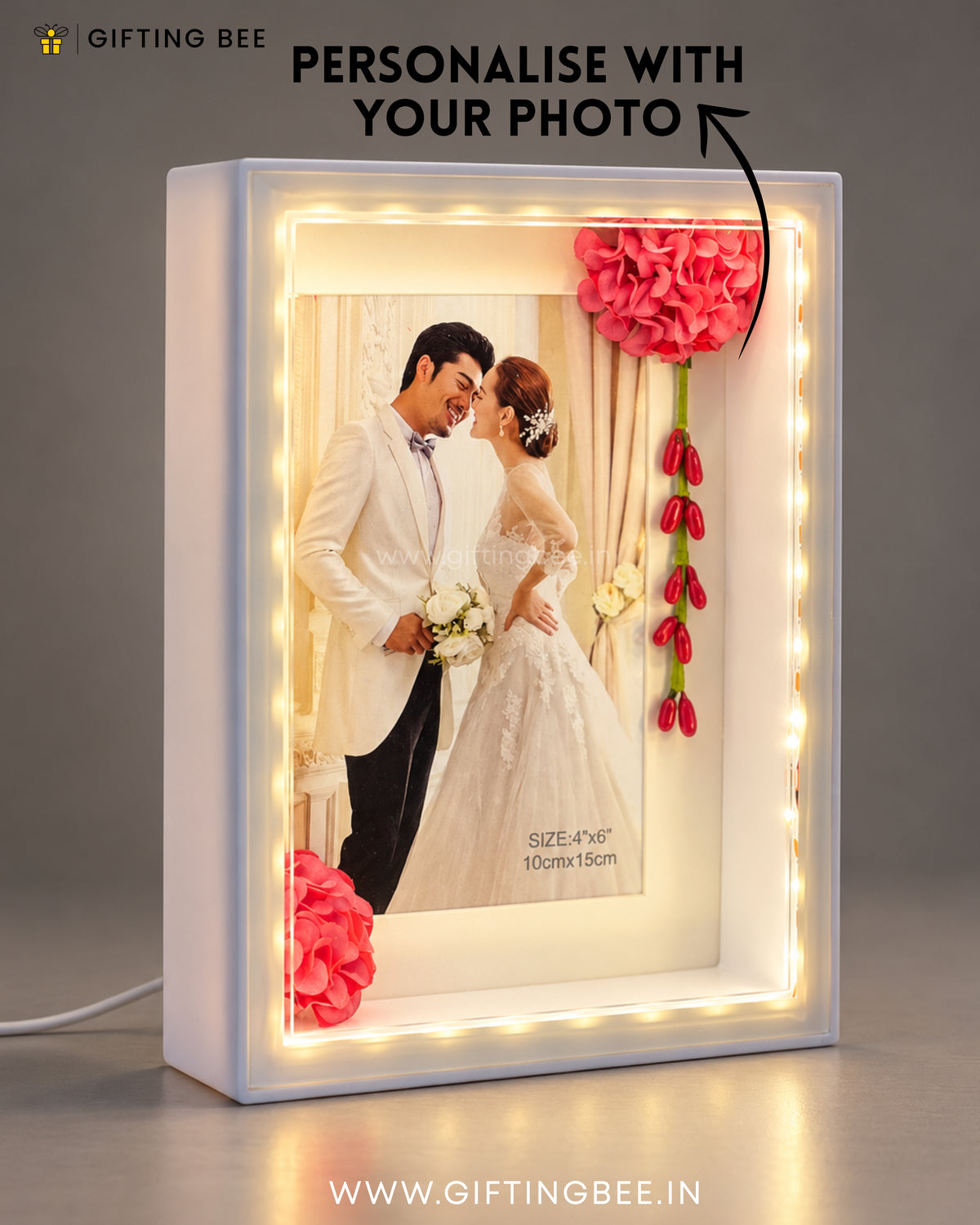 BOX LED FLOWER LAMP