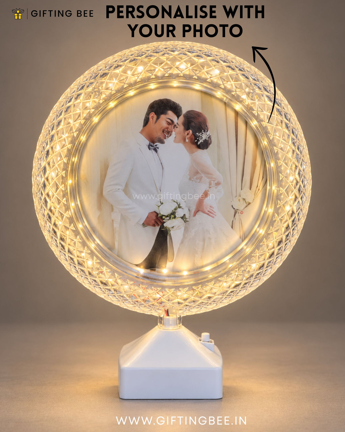 ROUND CRYSTAL LED LAMP