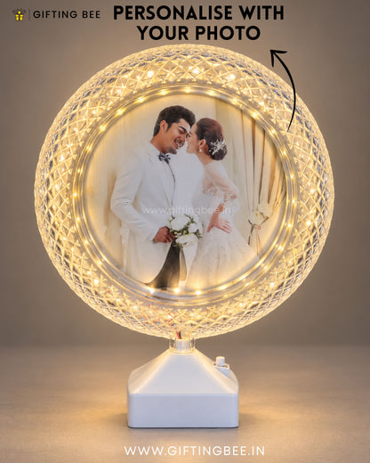 ROUND CRYSTAL LED LAMP