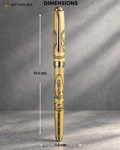 ETCHED GOD PEN  -SHIVA