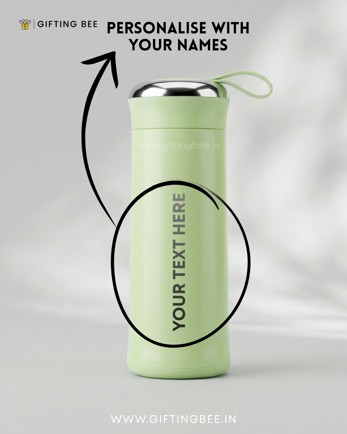 PERSONALISED NICE BOTTLE - GREEN