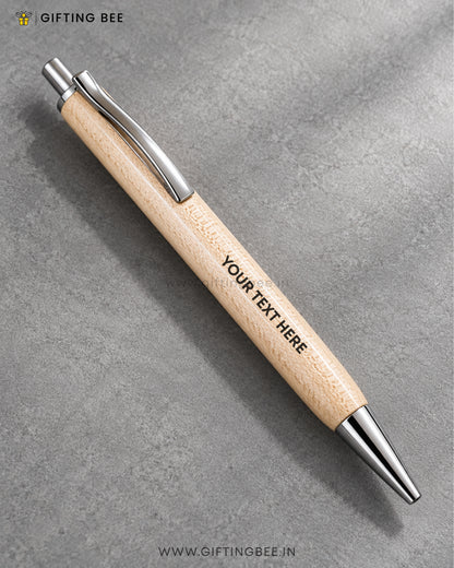 WOODEN PRESSING  PEN