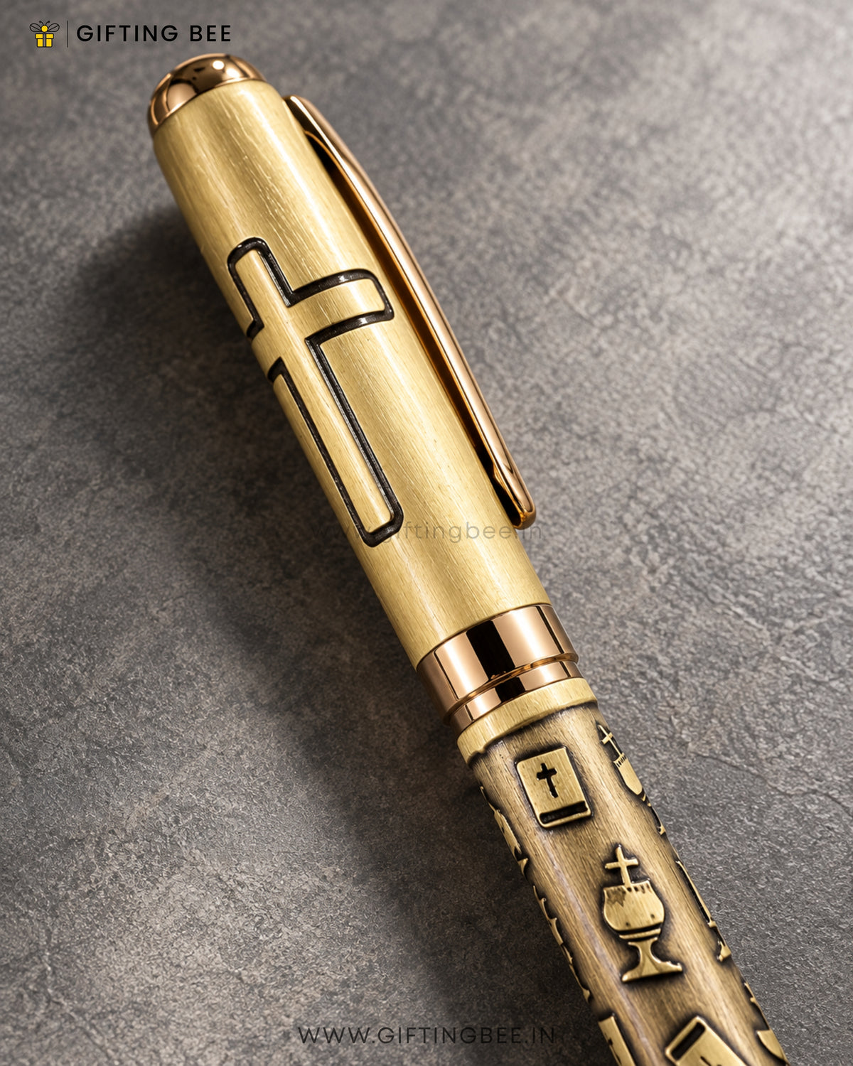 ETCHED GOD PEN  -JESUS