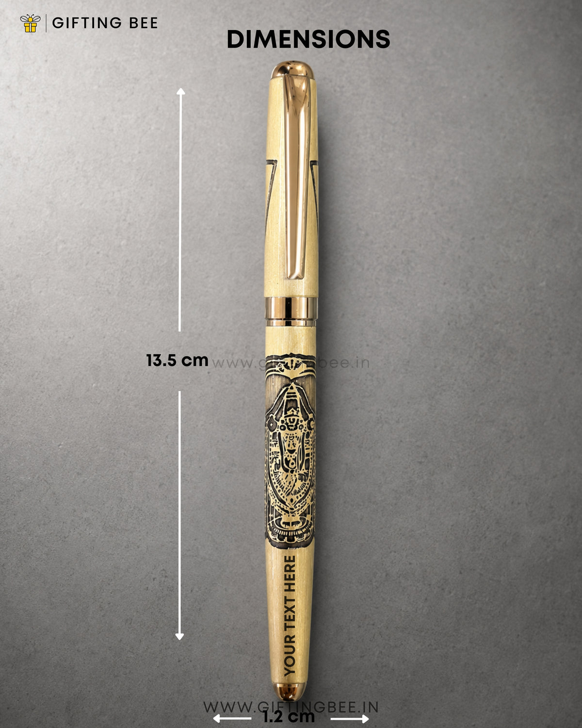 ETCHED GOD PEN  - BALAJI
