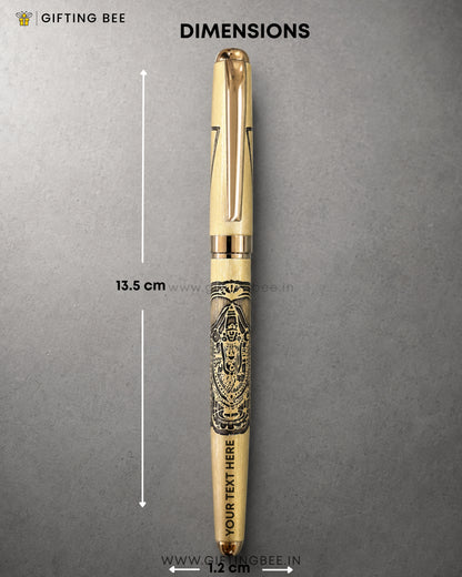 ETCHED GOD PEN  - BALAJI