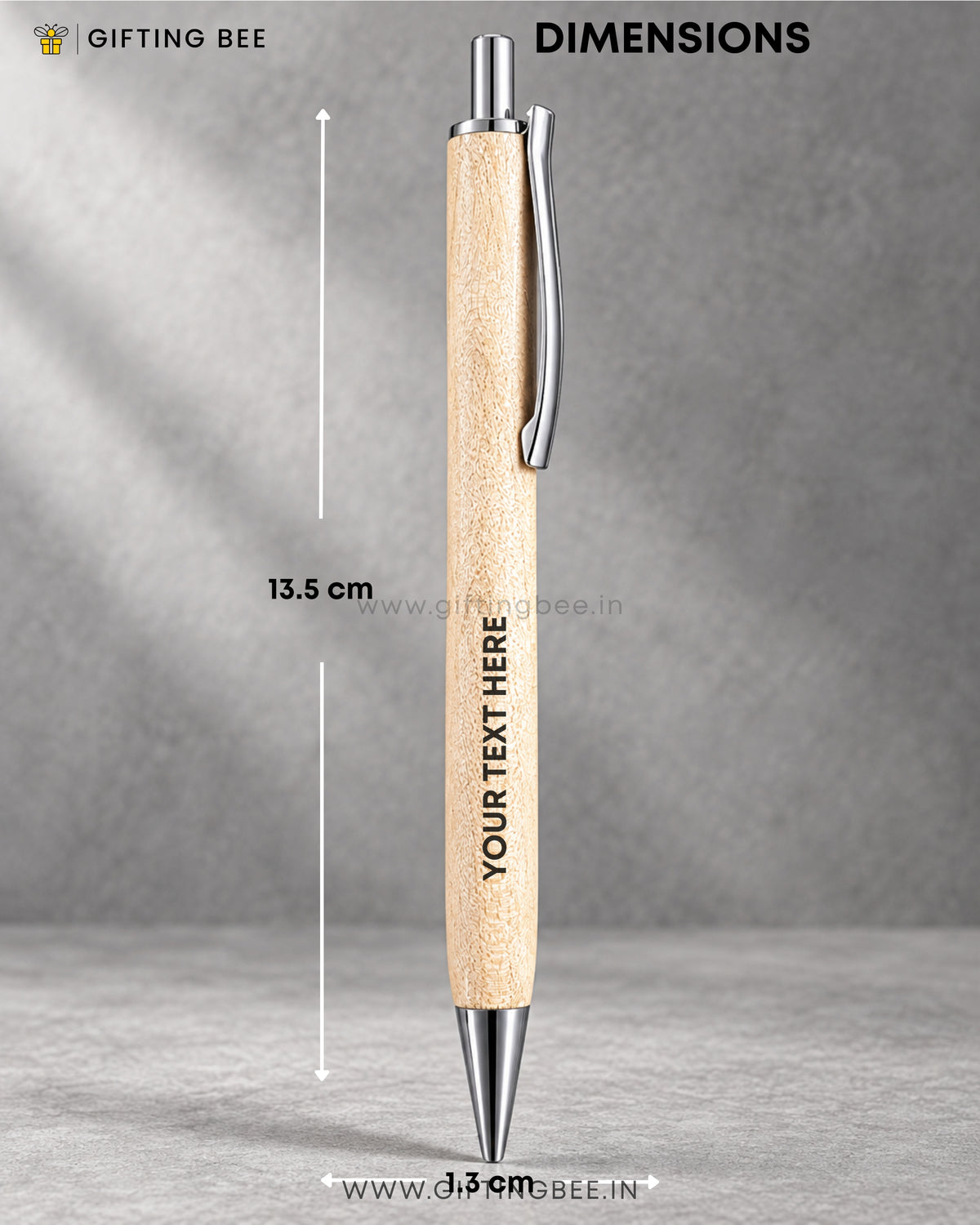 WOODEN PRESSING  PEN