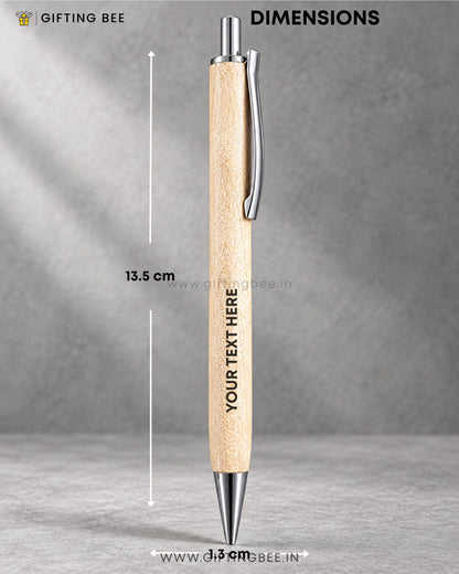 WOODEN PRESSING  PEN