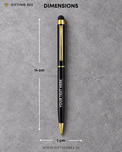 METAL BLACK STYLUS  PEN