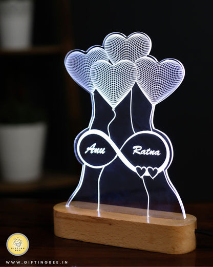ACRYLIC TABLE TOP - INFINITY LOVE