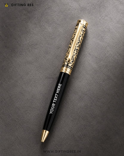 DESIGNER BLACK & GOLD PEN