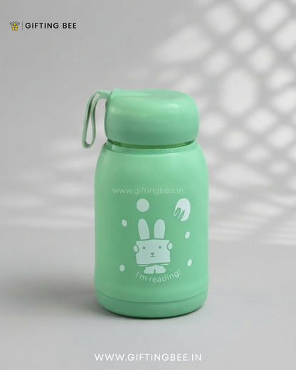 PERSONALISED RABBIT BOTTLES -  MINT GREEN