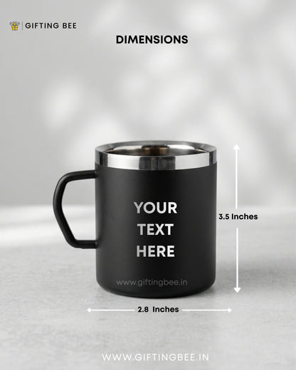 PERSONALISED SS COFFEE CUP