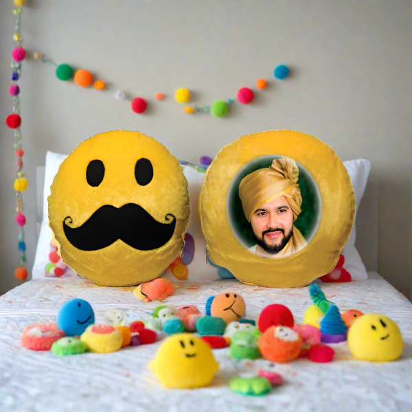 MR SMILEY CUSTOMISED PILLOW