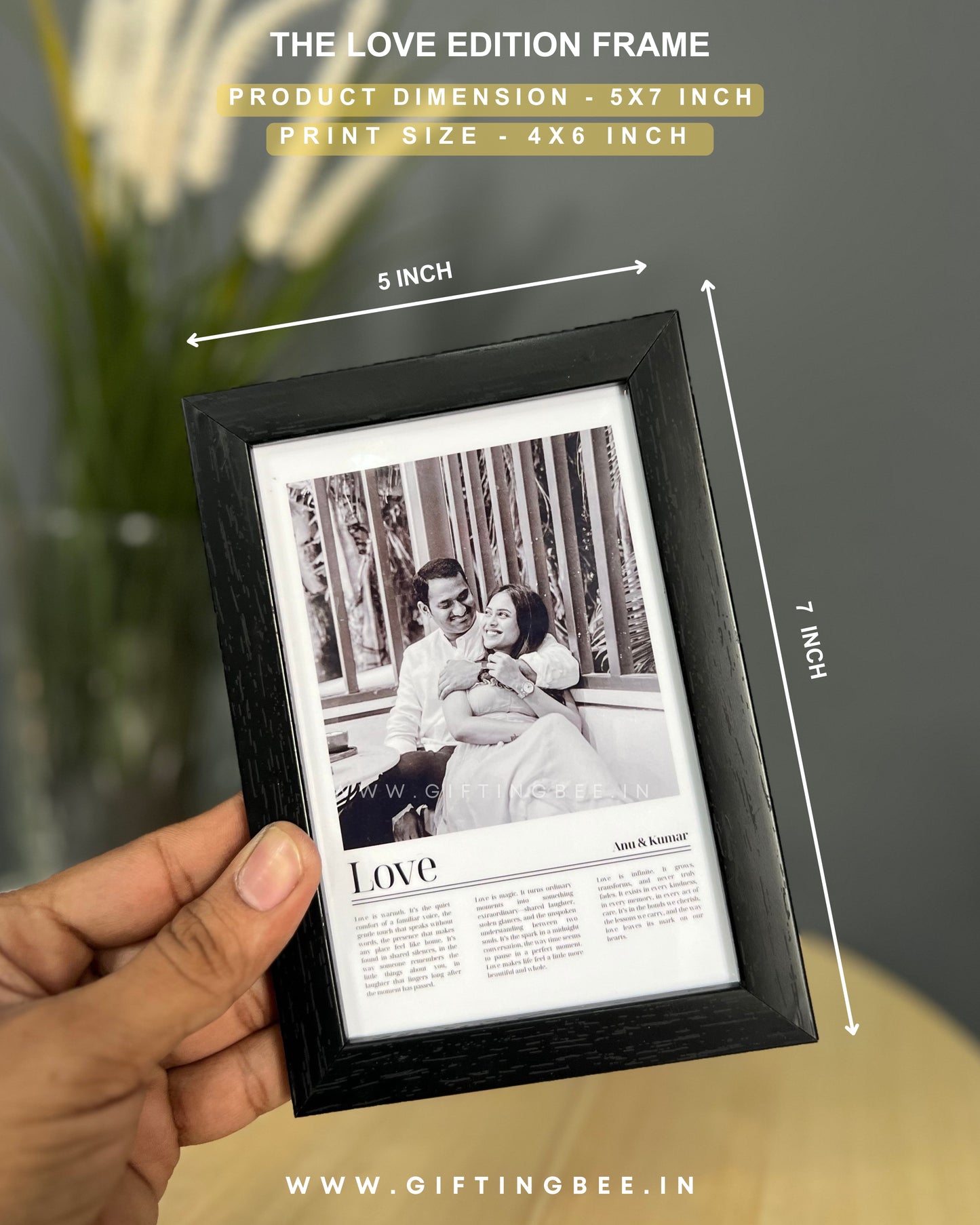 THE LOVE EDITION FRAME