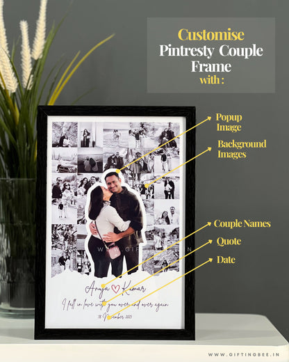 PINTRESTY COUPLE FRAME